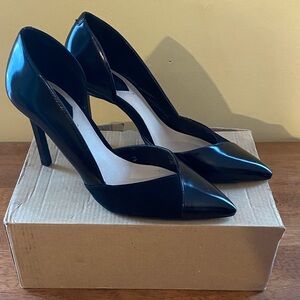 Zara Black Pointed Heels